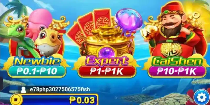 Các phòng game đa dạng