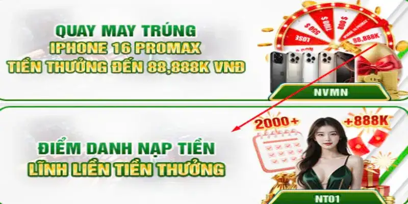 Chương trình điểm danh nạp tiền được quan tâm